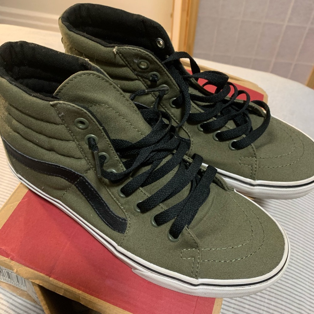 olive green vans